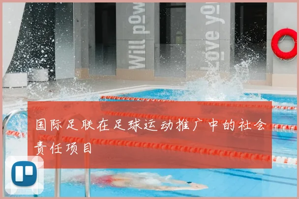 国际足联在足球运动推广中的社会责任项目