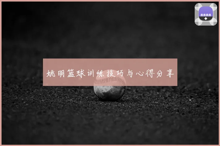 姚明篮球训练技巧与心得分享